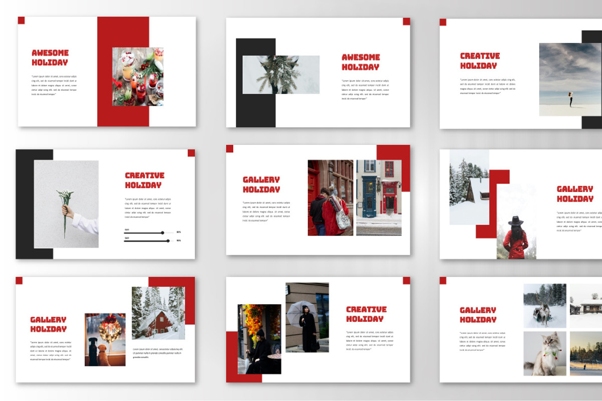 Jaiko Holiday Keynote Template, a Presentation Template by Overcloud (Photo 4 of 4)