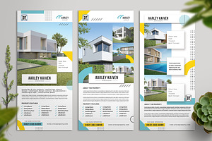 Architecture Rack Card, a Flyer Template by Aarley Kaiven