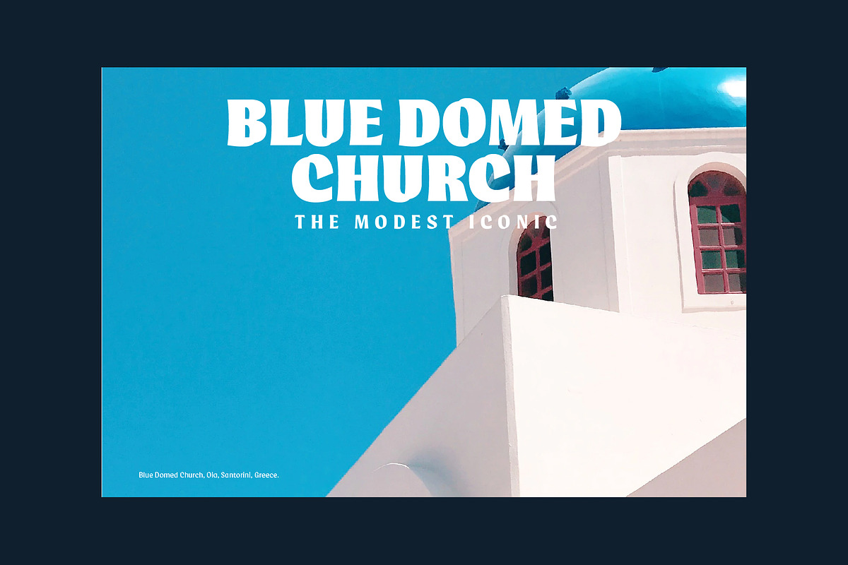 Bojes Typeface preview 6