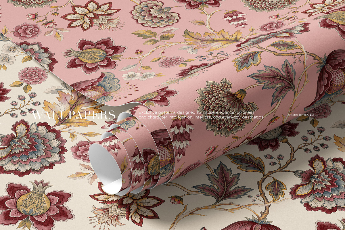 Chintz Exquisite Seamless Patterns, a Pattern Graphic by LEAFure (Photo 5 of 11)