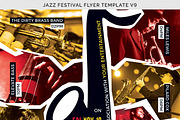 Jazz Festival Flyer Template V8, a Flyer Template by ThatsDesignArt (Thumbnail 7 of 7)