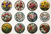 Spring Flower Stained Glass Bundle, an Illustration by RobertsArt (Thumbnail 2 of 5)