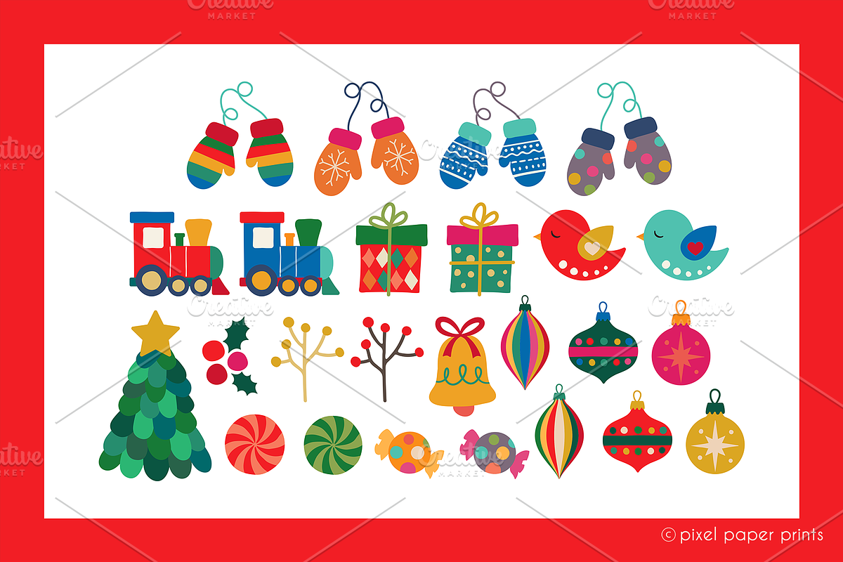 Cute Little Christmas, an Object Graphic by PixelPaperPrints (Photo 5 of 7)