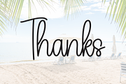 Vacation | Script Font, a Handwritten Font by Scratchones (Thumbnail 9 of 9)