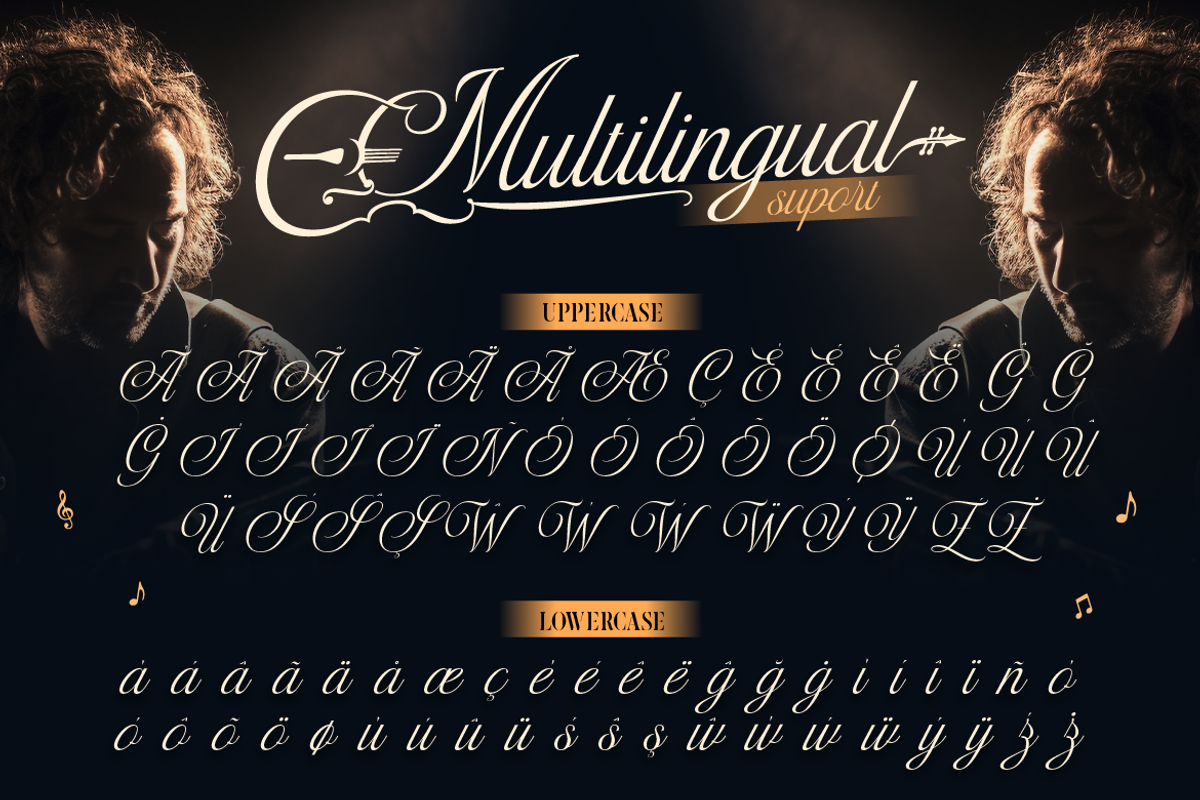Brisound, a Script Font by Burntilldead (Photo 11 of 12)