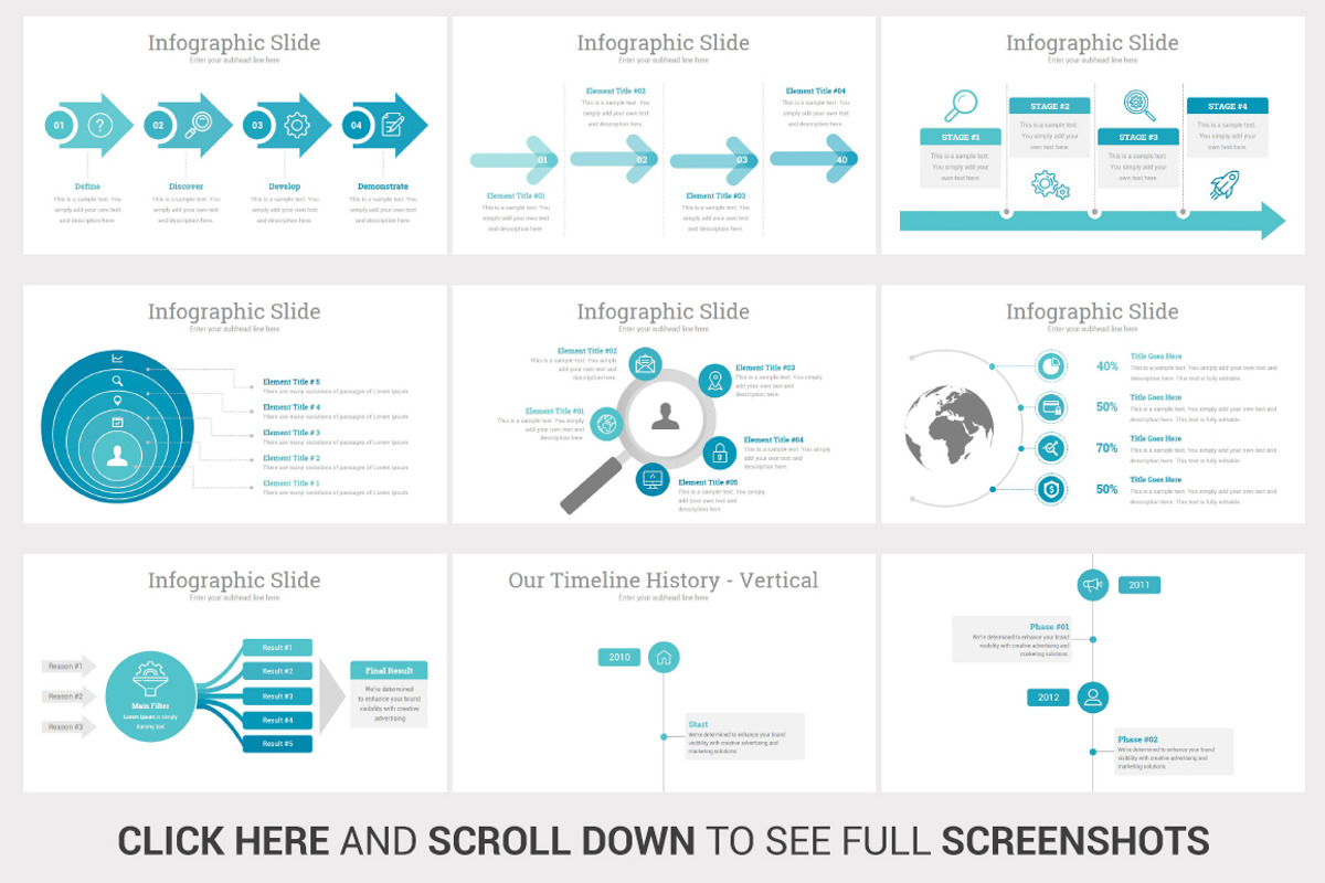Creative PowerPoint Template, a Presentation Template by SlideSalad (Photo 14 of 20)