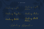 Healing Fairy Font | 7 Fonts, a Script Font by Jadatype.id (Thumbnail 2 of 7)