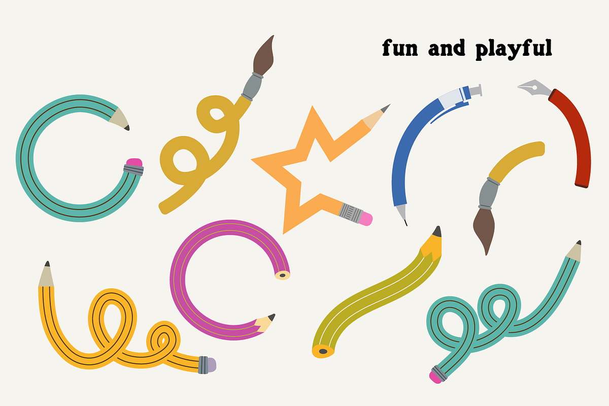 ARTISTIC ARROWS (100 illustrations), an Object Illustration by Bonfloret Studio (Photo 3 of 10)