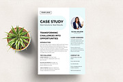 Minimalist Case Study Flyer, a Flyer Template by SmmrDesign (Thumbnail 2 of 5)