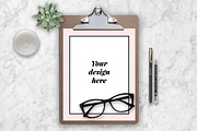 Clipboard mock up set, a Pens & Pencil Mockup by Negative Space (Thumbnail 3 of 3)