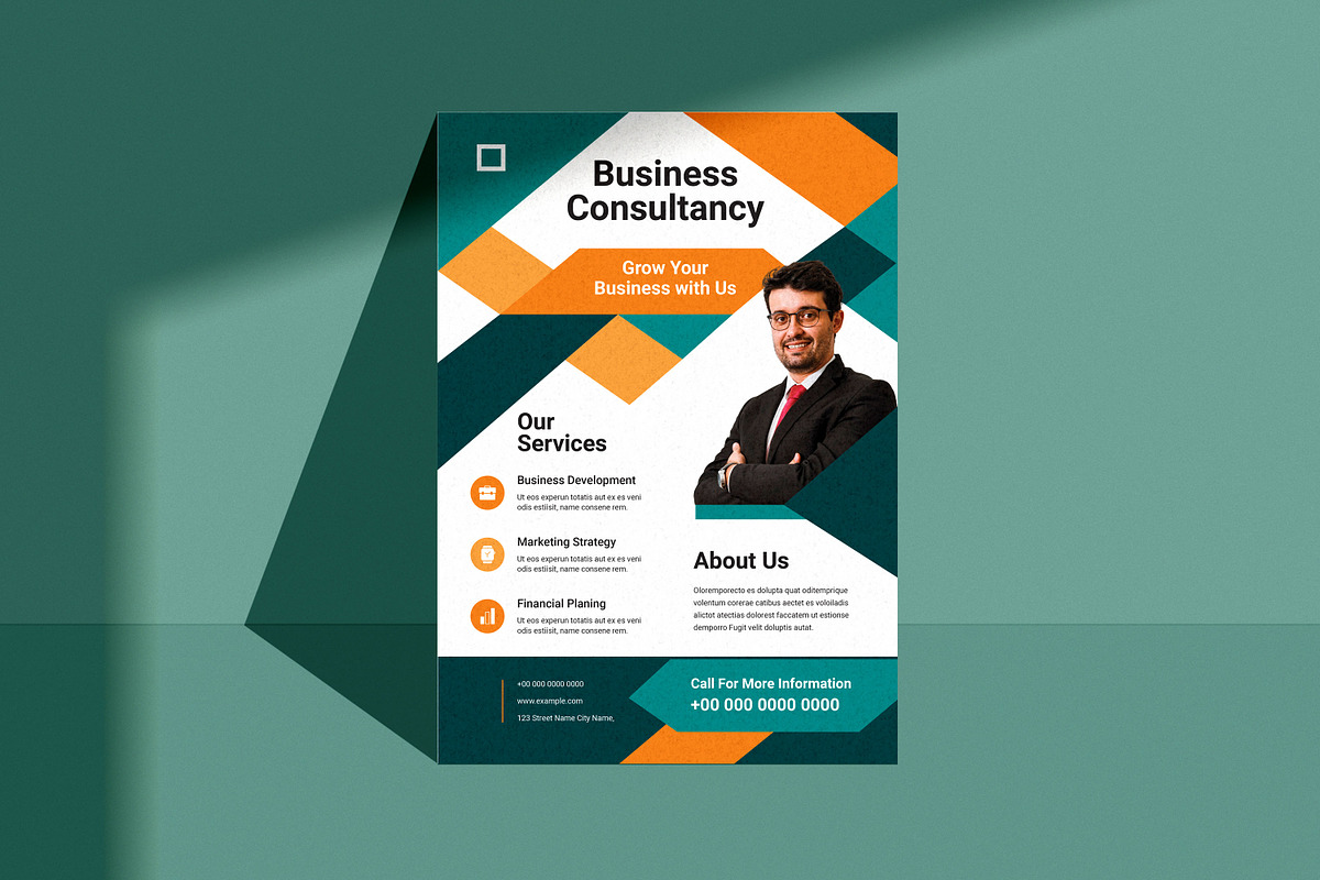 Business Flyer, a Flyer Template by Art Design Shop (Photo 2 of 2)