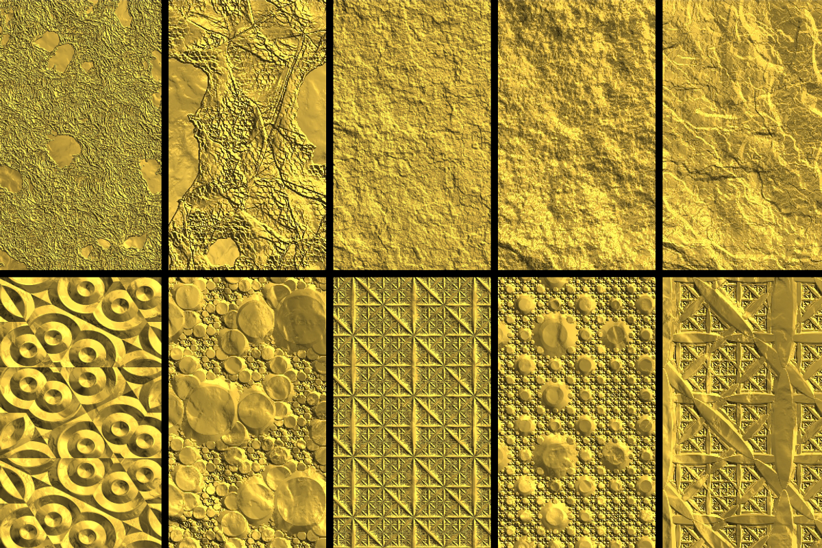 85 Gold Patterns Bundle, a Texture Graphic by Creativenauts