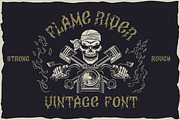 10 Vintage Font Families Bundle #3, a Blackletter Font by Fractal fonts & graphics (Thumbnail 6 of 67)