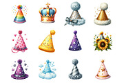 Party Hats, an Illustration by Design Market (Thumbnail 3 of 4)