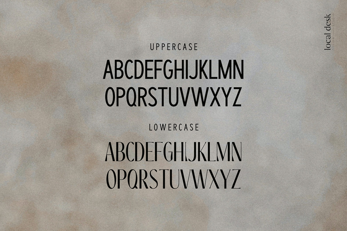 Loakberg – Extravagant Display Font, a Sans Serif Font by Local Desk Designstudio (Photo 2 of 17)
