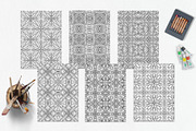 Patterns for coloring PDF,JPG vol-11, a Brochure Template by dnapslvsk (Thumbnail 5 of 6)
