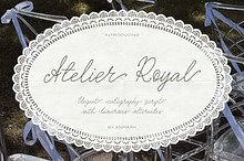 Atelier Royal Elegant Wedding Font