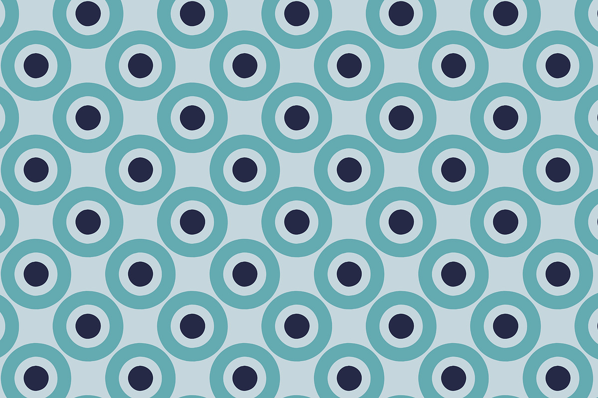 Modern Mixer Dots Seamless Repeat, a Pattern Graphic by Sharon Schwalbe (Photo 2 of 3)