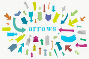 Arrow Handdrawn Sketch Vector Shapes, an Illustration by Craft Graphic Type (Thumbnail 1 of 3)