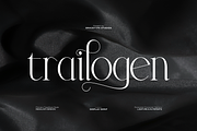 Trailogen | Display Serif Font, a Serif Font by gracetype_studio (Thumbnail 1 of 12)