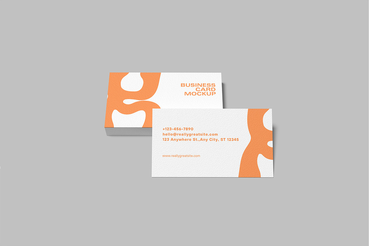 Business Card Mockup, a Business Card Template by lamorastudio (Photo 3 of 11)