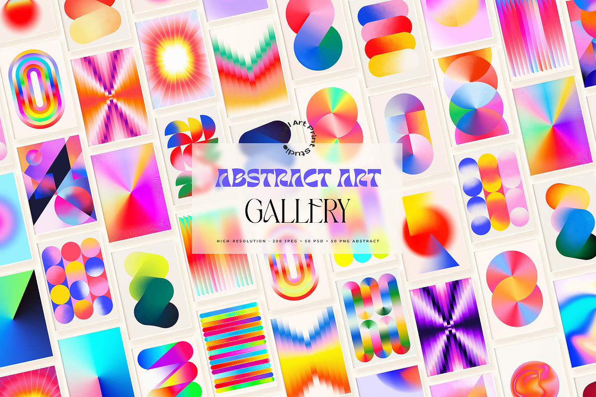 Abstract Art Bundle, a Graphic by Wall Art Print Studio (Photo 1 of 31)