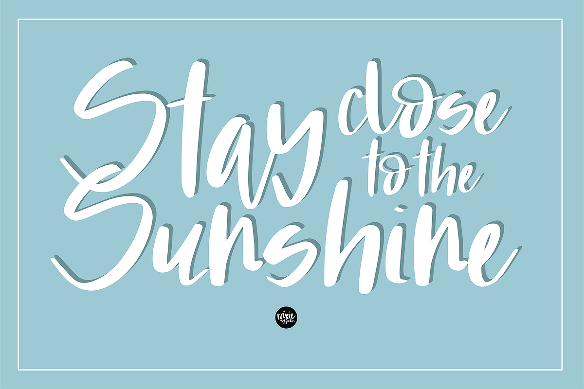 GOLDEN DAYS Brush Signature Script preview 4