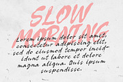 Dirty Rough – Bold Handwritten Font, a Handwritten Font by decographstud (Thumbnail 7 of 8)
