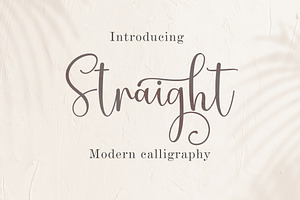 Straight