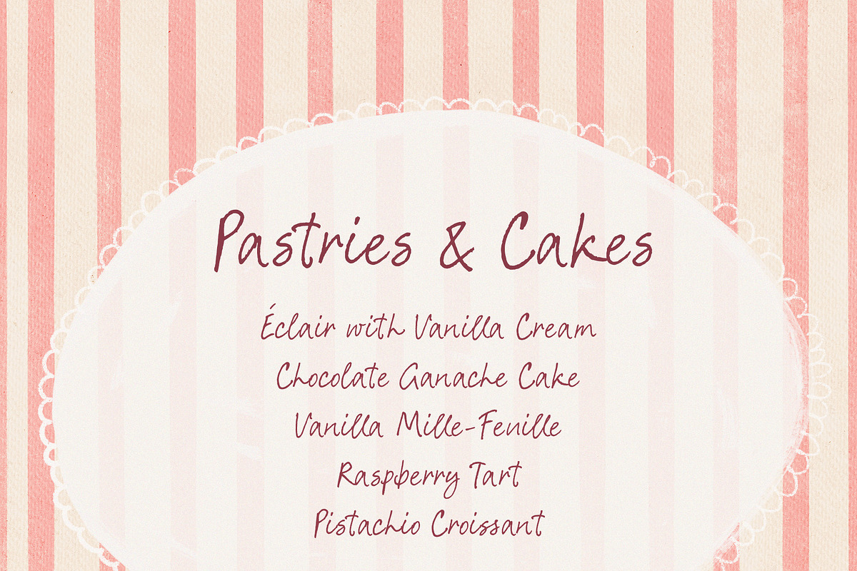 Pen Ink Script font Simple Things, a Script Font by TD fonts (Photo 8 of 8)