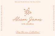 Marilyn Wilde Handwriting Script, a Script Font by Mila Garret (Thumbnail 6 of 18)