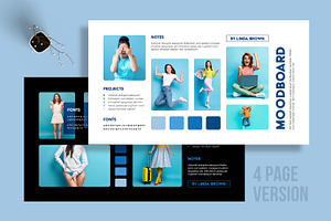 Fashion Photography Mood Board, an UI Kit Template by MightyDesign