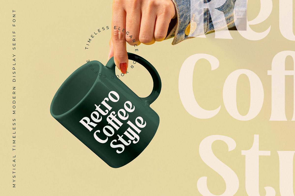 Mystical Timeless Modern Vintage, a Serif Font by Letterena Studios (Photo 12 of 15)