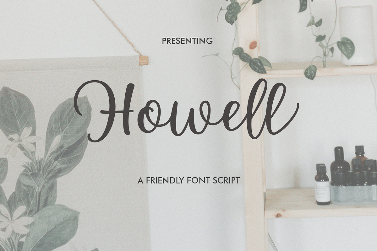 Howell Script, a Script Font by Genesis Lab (Photo 1 of 6)