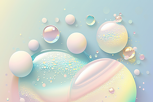 Glitter Sparkle Pastel Fluid Texture