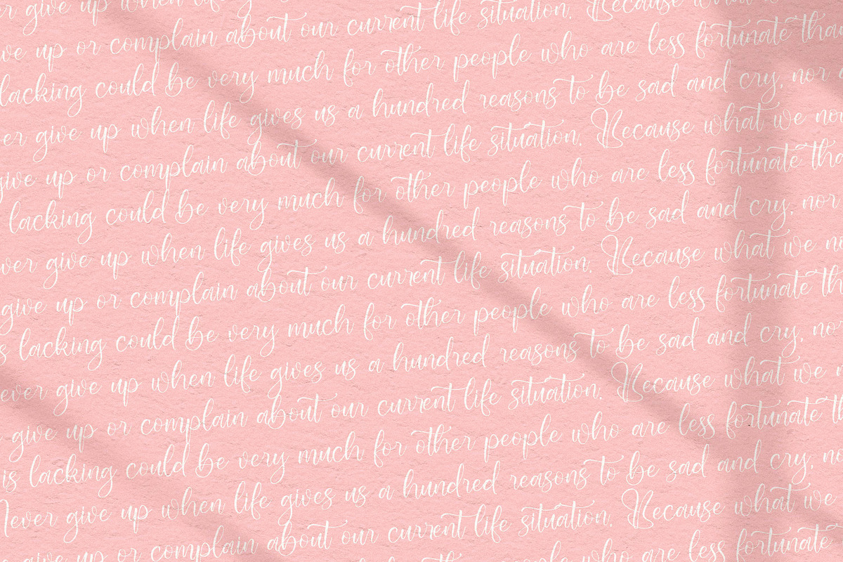 Shaquitta, a Script Font by Integritype Studio (Photo 13 of 15)