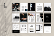 eBook Template for Adobe InDesign, a Magazine Template by Blogger Kit Co. (Thumbnail 3 of 3)