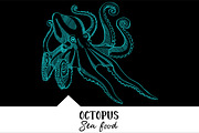10 vector hand-drawn sea creatures, a Brochure Template by RichmanStudio (Thumbnail 7 of 11)