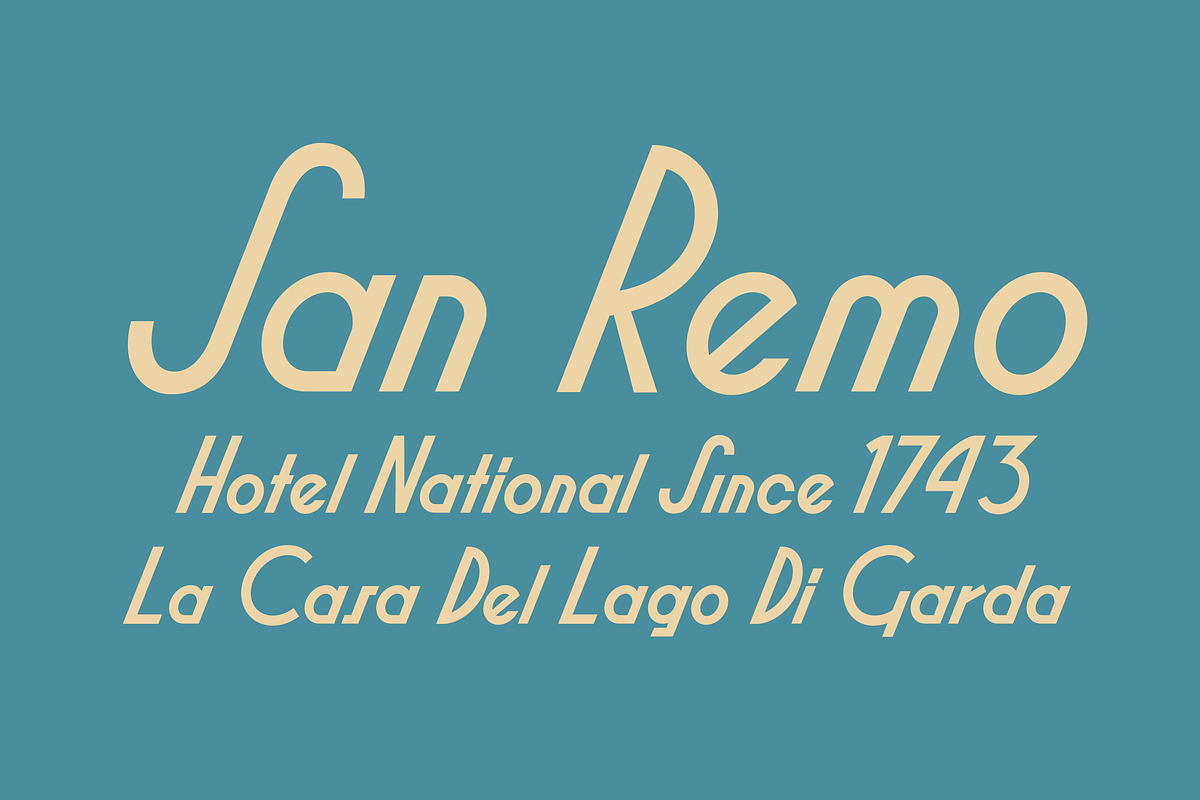Albergo, a Script Font by SAMPLE (Photo 4 of 5)