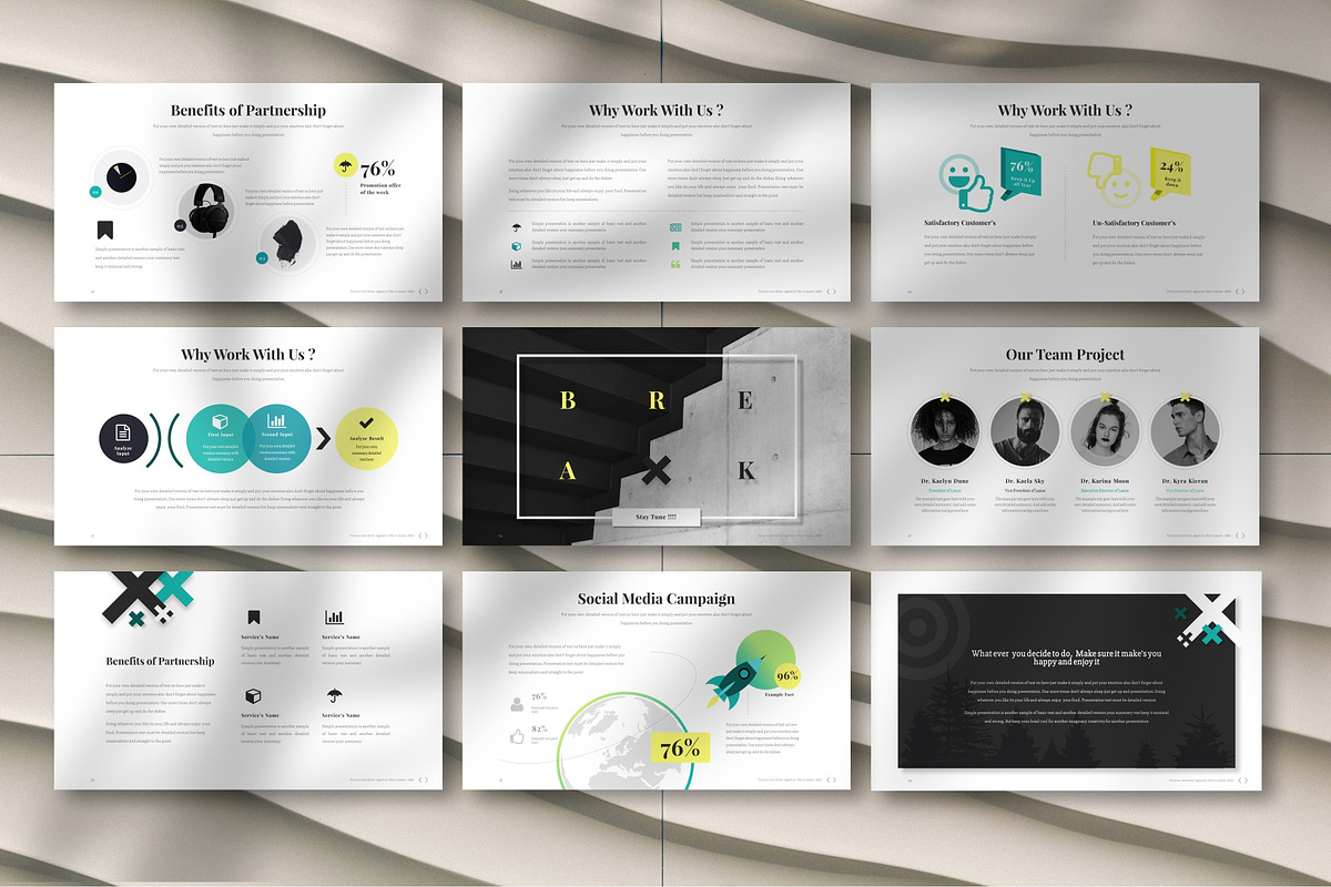 Bexxley Business PowerPoint Template, a Presentation Template by Mikokit (Photo 7 of 14)