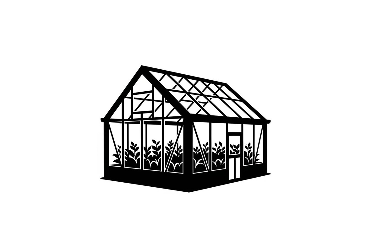 Greenhouse Growth Silhouettes, an Illustration by hafijul (Photo 9 of 14)
