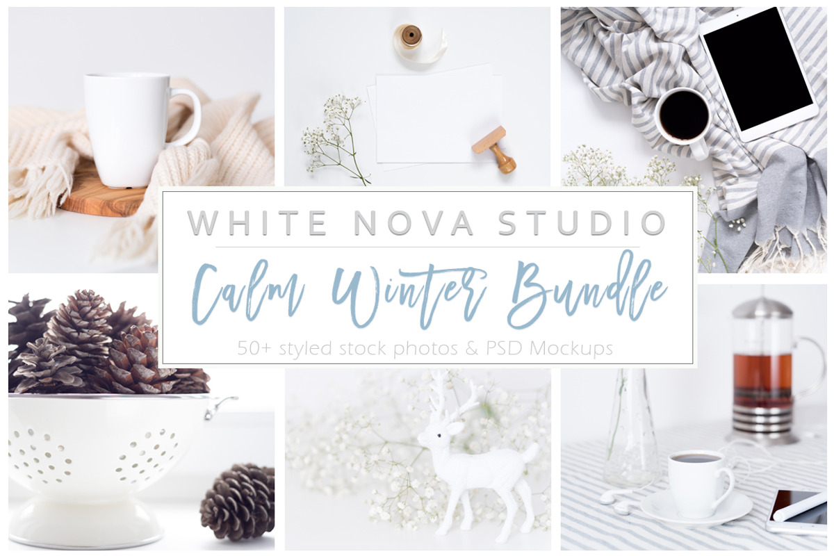 Calm Winter Bundle, a Social Media Template by Kate Roubin (Photo 3 of 9)