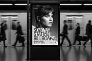 Subway Station Billboard Mockup PSD, a Product Mockup by graphypix (Thumbnail 3 of 4)