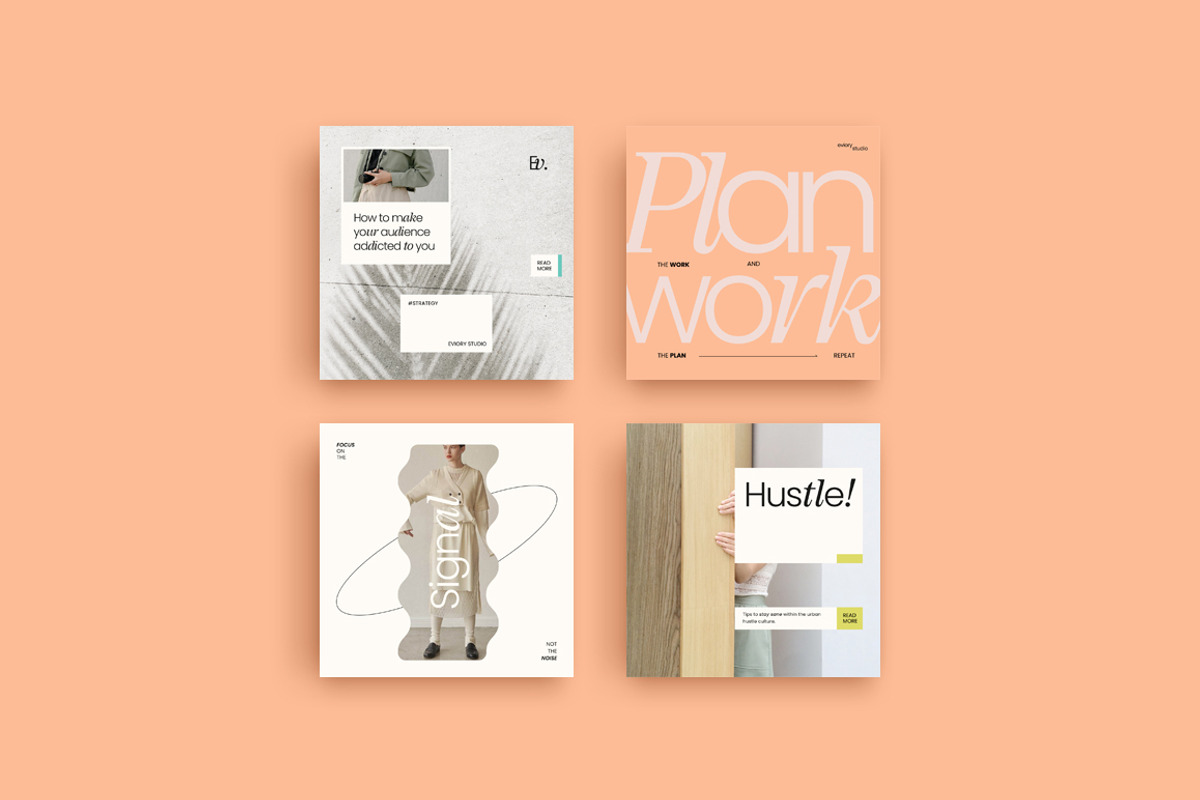 MIEL / Social Media Pack, a Social Media Template by Eviory (Photo 26 of 28)