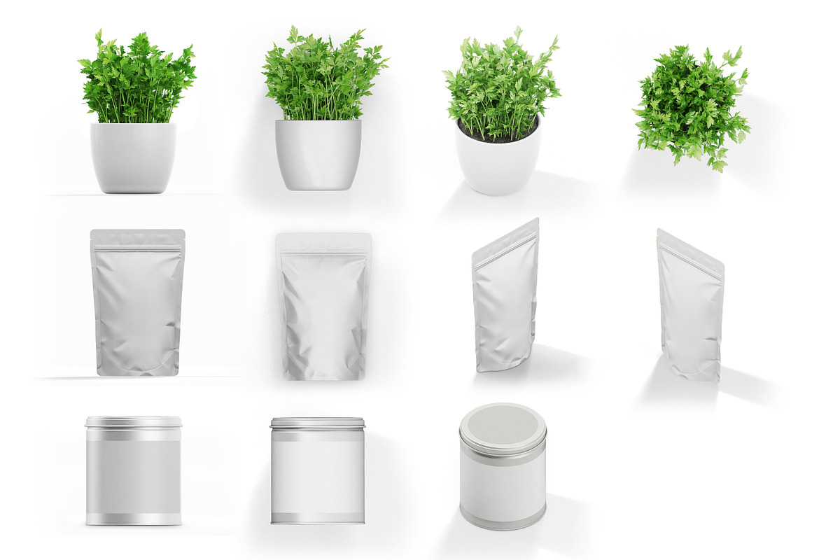 Paper Pouch Mockup, a Cups & Container Mockup by IsometricWorld (Photo 22 of 22)