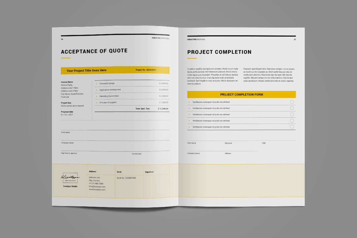 Kreatype Proposal, a Brochure Template by Kreatype Studio (Photo 19 of 20)