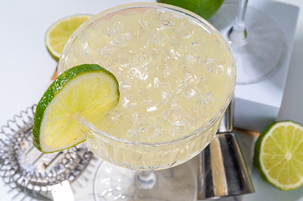 Lime gin martini cocktail, a Food & Drink Photo by Rimma
