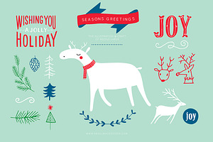 Seasons Greetings (Clipart)
