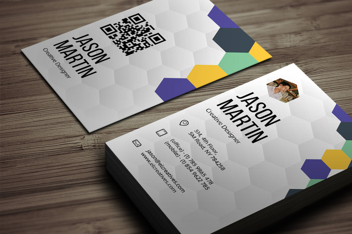 Minimal Individual Business Card, a Business Card Template by bouncy (Photo 3 of 4)