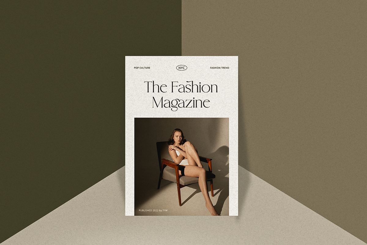 Magashine - Advertisement Font, a Serif Font by RockboyStd (Photo 3 of 7)